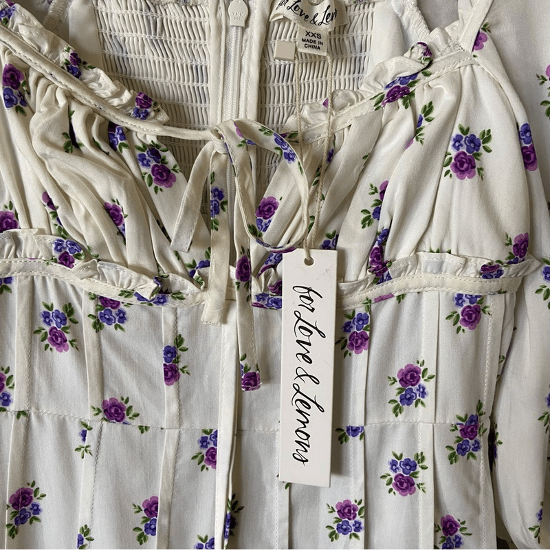 NWT For Love & Lemons Viola Dress gallery