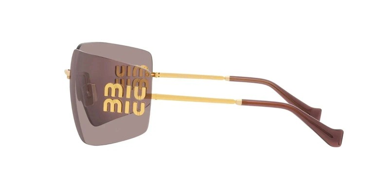 Miu Miu SMU 54YS Gold/Light Purple Brown (5AK0/6I) Sunglasses gallery