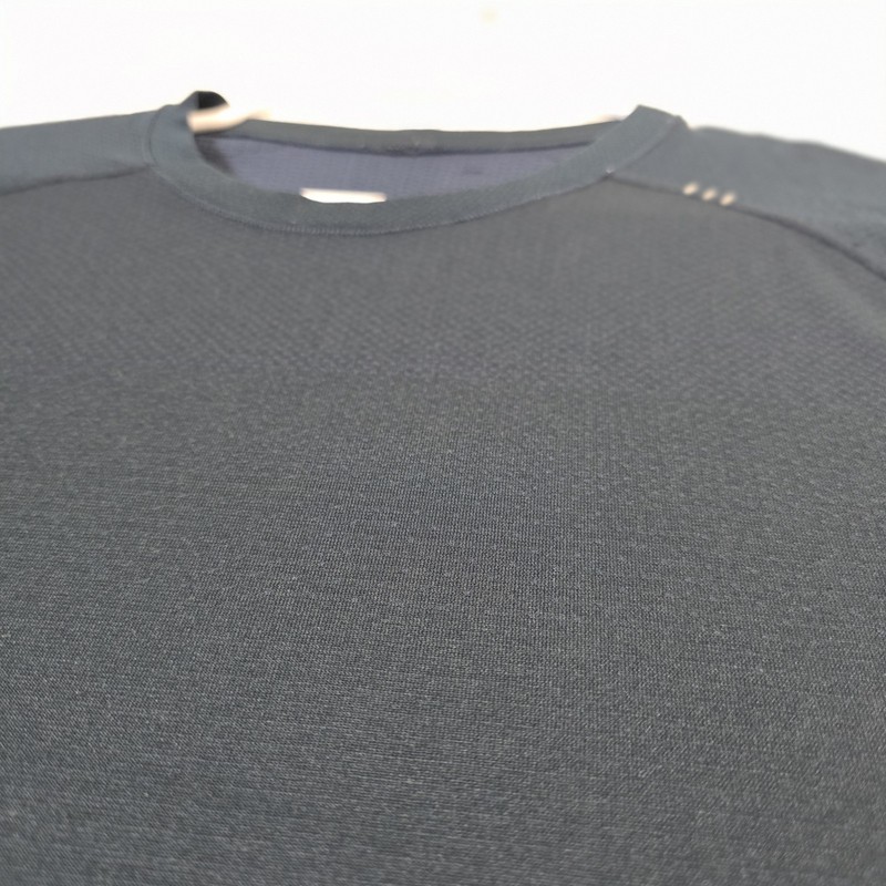 Lululemon Men's SZ M Metal Vent Tech Short Sleeve Mineral Blue *LITTLE HOLE* gallery
