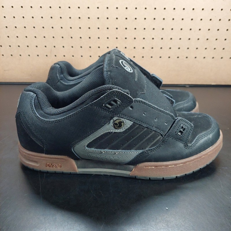 DVS Men’s Militia Skate Shoe Black Charcoal Gum Mens 10.5