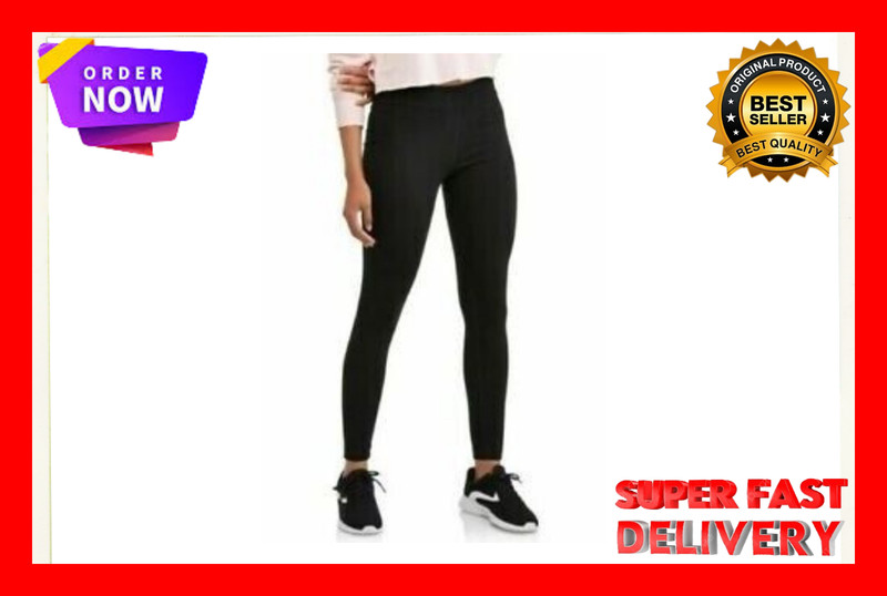 Athletic Works Legging Women s Size XXL Black Soot Dri More Core –Q1–