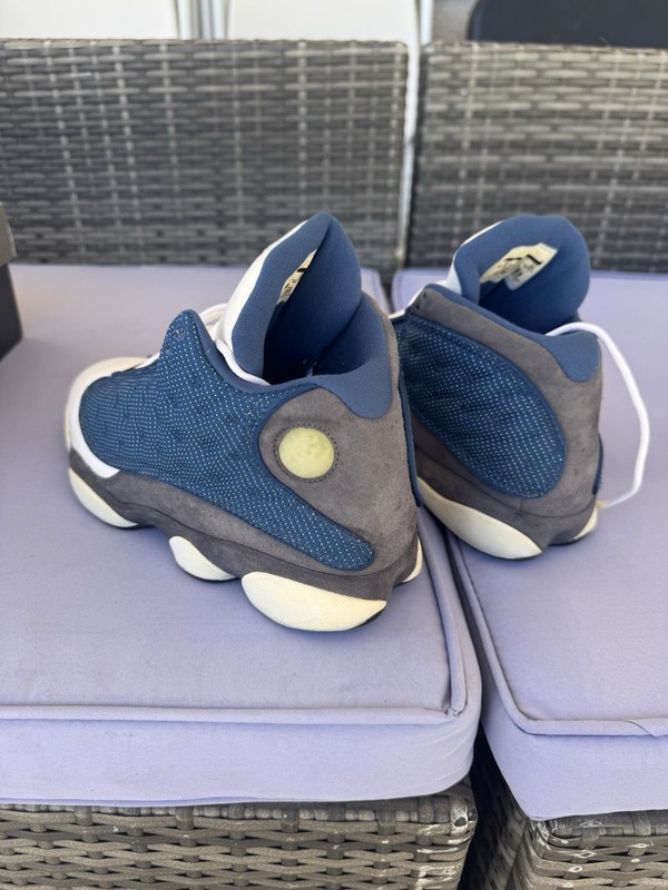 Jordan Air Jordan 13 Retro Flint Mid Top French Blue/Flint Grey 414571-401 2010 gallery