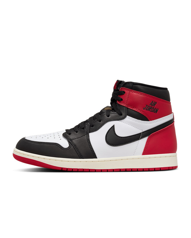 Nike Air Jordan 1 Retro High OG White Black VArsity Red DZ5485-106 Mens Size NEW gallery