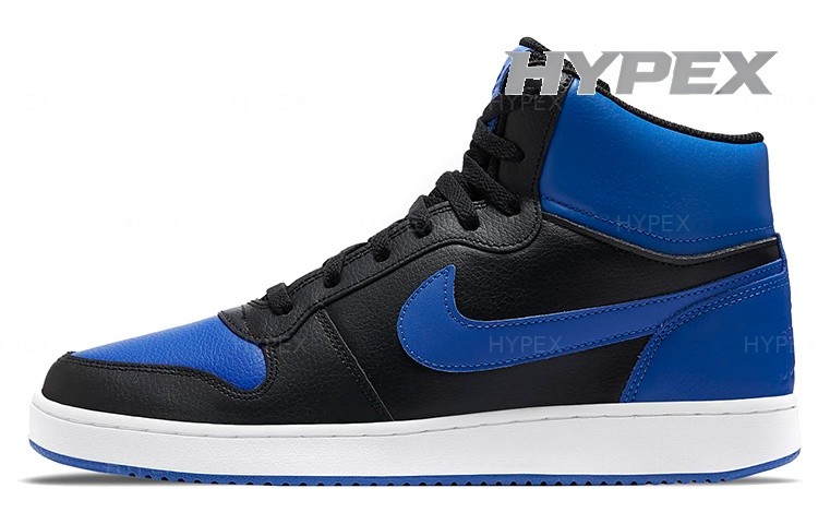 Nike Ebernon Mid ‘Black Game Royal’ Men AQ1773-001 New Size
