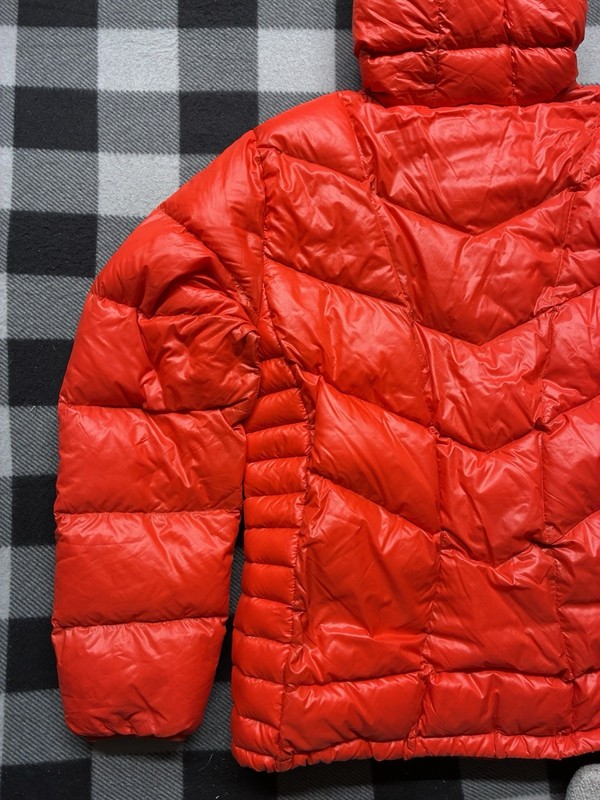 Koppen Down Jacket Womens XL Hooded Full Zip Quilted Puffer Lightweight Pockets gallery