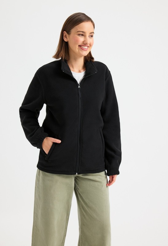 Uneek Women's Work UX Full Zip Micro Fleece Elasticated Cuffs Size XS to 4XL gallery