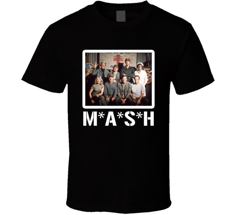 Mash Cast Photo 70s 80s Tv Show Fan T Shirt