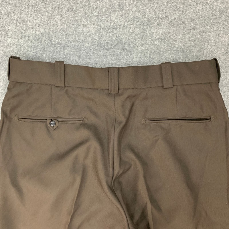 Tact Squad Uniform Trousers Pants Mens 38 Brown Polyester 4-Pocket High Rise gallery