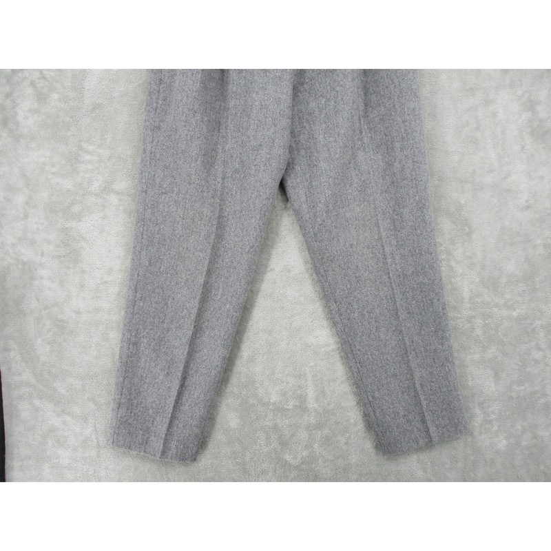 Vintage Laura Scott Pants Womens 12 Wool Pleated Trouser Office Preppy Lined gallery