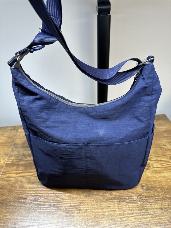 Baggallini All Around HOBO Purse Crossbody Bag Navy Blue Travel gallery