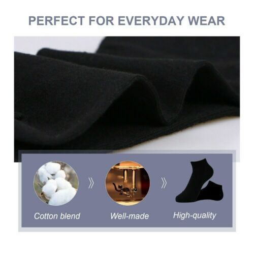 Lot 12 Pairs Mens No Show Socks Low Cut Anti-slid Casual Invisible Liner Socks gallery