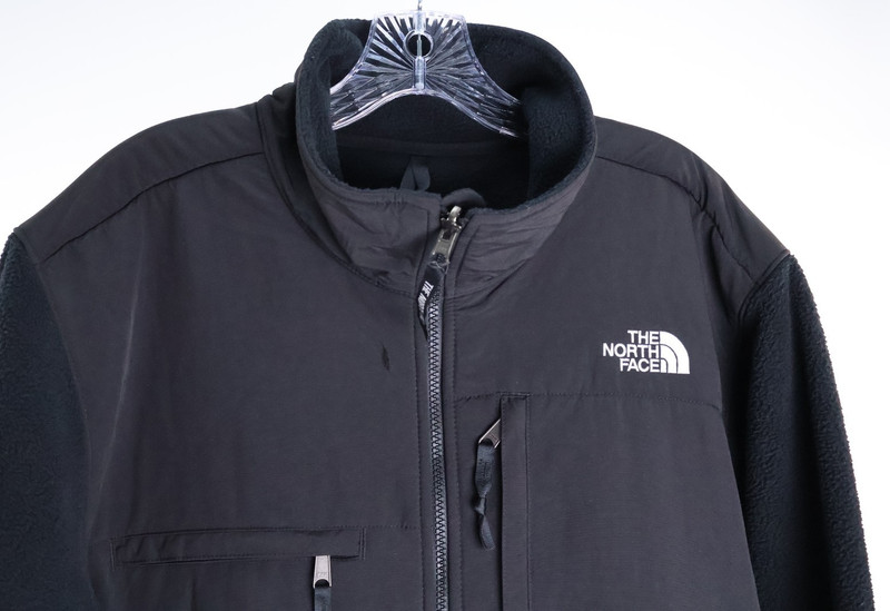 The North Face Retro Denali Fleece Jacket Armpit Zip Black Sz XL NWT Read gallery