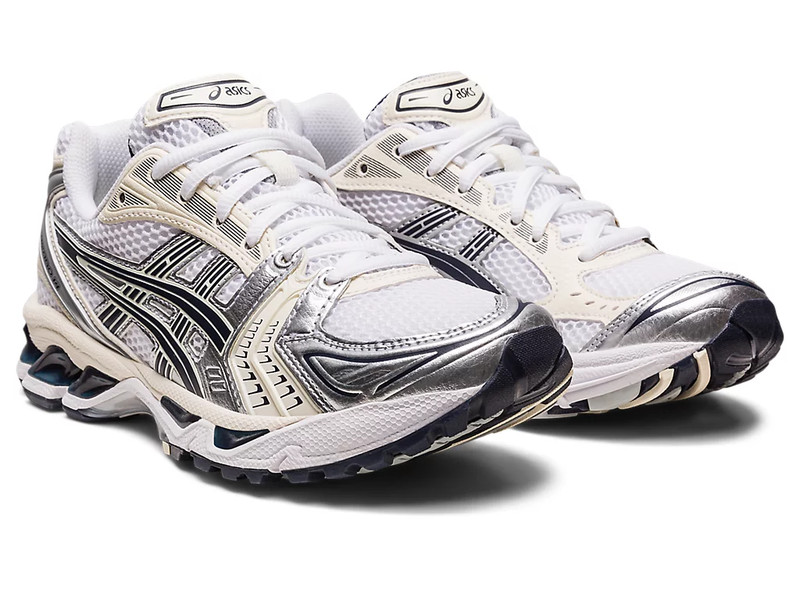 Expedited shipping - ASICS Gel-Kayano 14 White Midnight (Women's) 1202A056-109