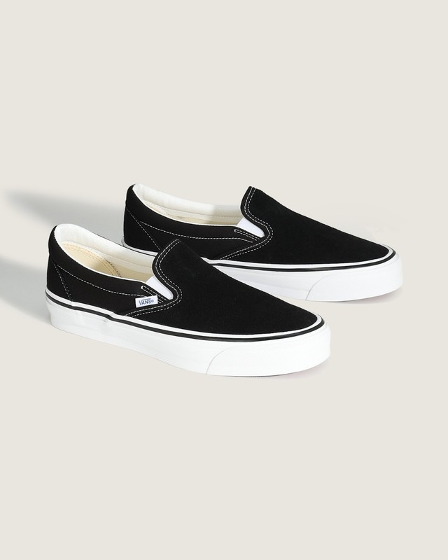 VANS PREMIUM Slip on VN000D5AY28 Black White Japan exclusive US 4-12