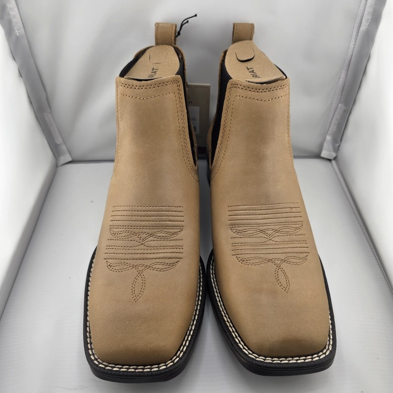 Ariat Booker Ultra Chelsea Western Boots – Almond Brown – Size 7.5 – Brand New