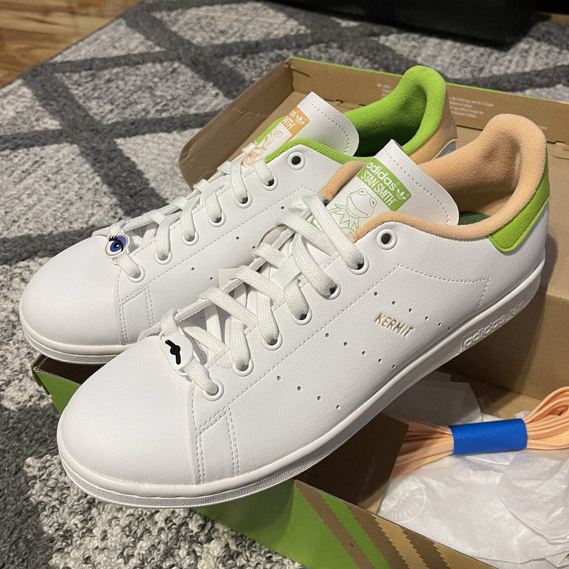 adidas Stan Smith Disney Miss Piggy & Kermit Low Top Sneakers GZ5863