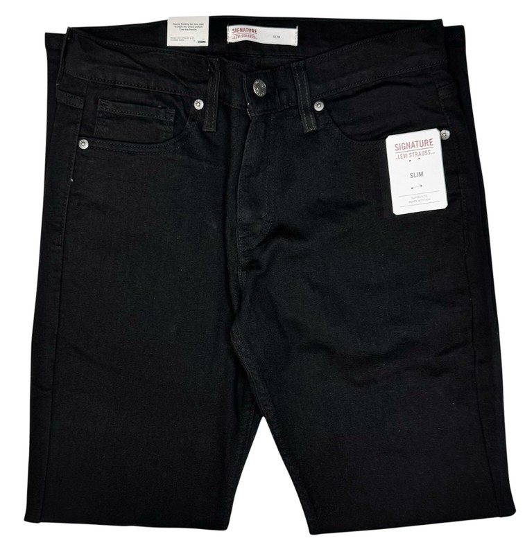 Signature By Levi Strauss & Co. #11754 NEW Men's Slim Super Flex Stretch Jeans gallery