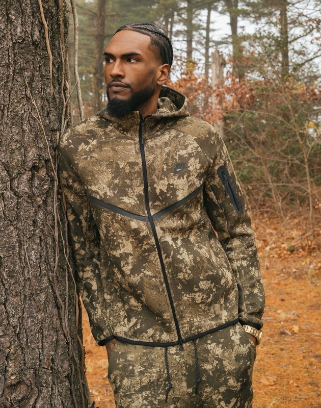 Nike Tech Fleece Windrunner Hoodie Green Camo HV5055-276 $145 Men's Medium ACG gallery