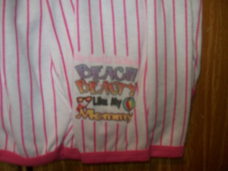 WCK 18 months My Goal is to Beach Beauty Like My Mommy sleeveless 2 piece summer gallery