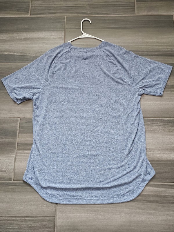Lululemon Better Every Day Shirt Mens Large Blue Athletic Running Performance gallery
