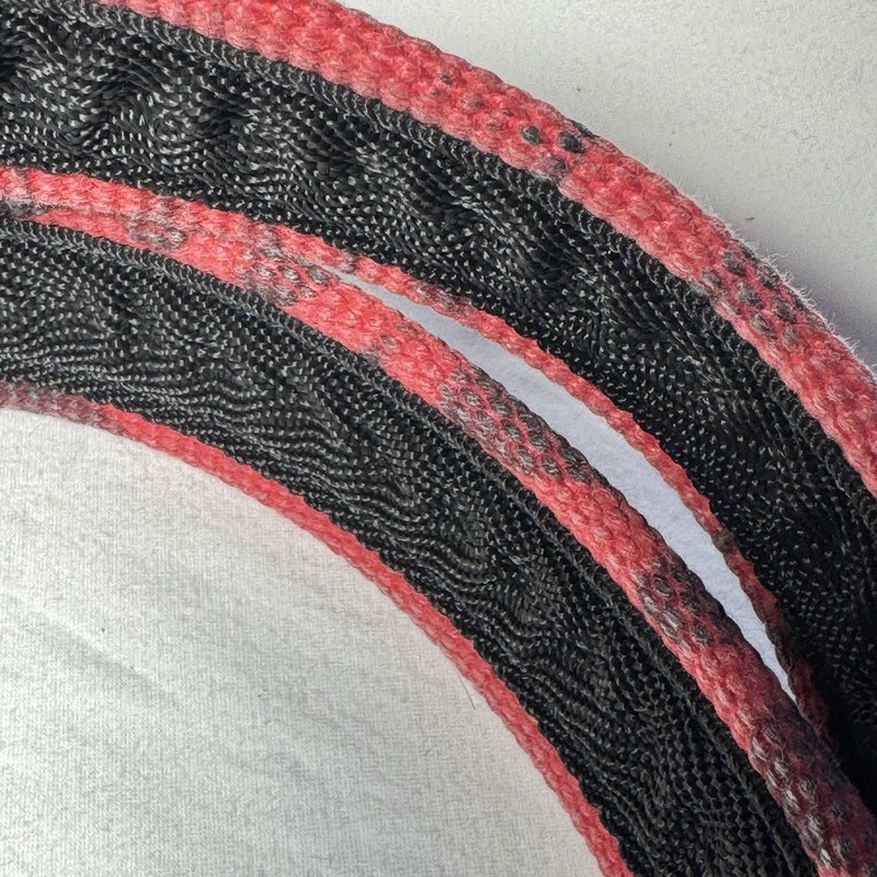 Ladder 34 Authentic Decommissioned Firehose Belt Red Men’s 46” - Can Cut-to-size gallery