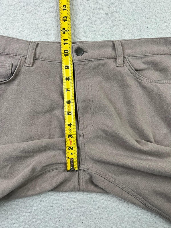 Theory Pants Mens 38 Taupe Gray Haydin Chino Twill Slim Fit Stretch gallery