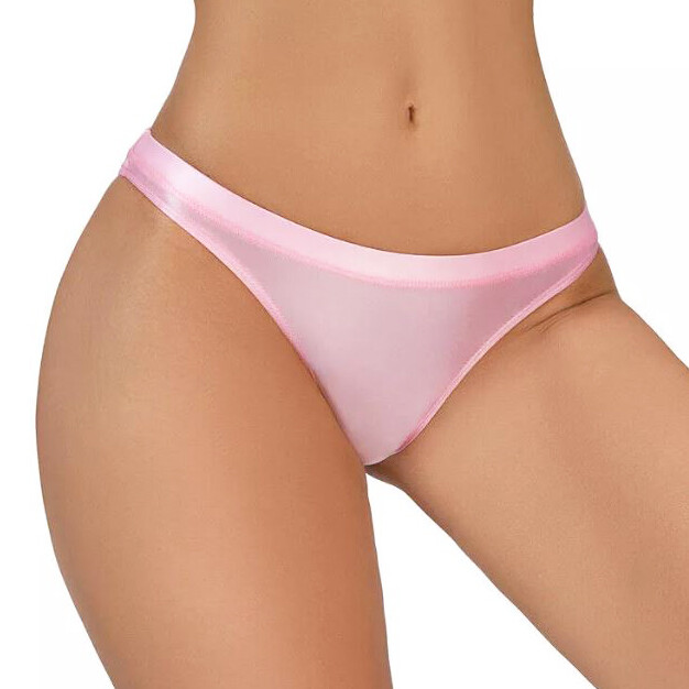 4PCS/LOT Sexy Women Silky Satin Panties Underwear Low Waist Thong Brief Lingerie gallery
