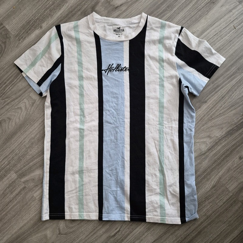 Mens M Hollister T-Shirt Short Sleeve Logo Graphic Tee