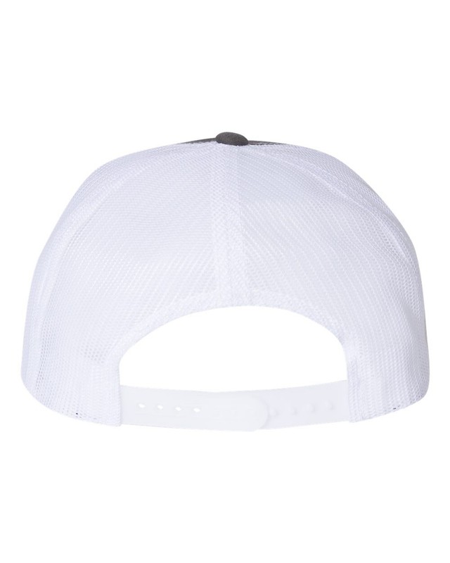 Honda Motorcycles Flat Bill Cap Hat Trucker Mesh Snapback Gray White Yupoong gallery