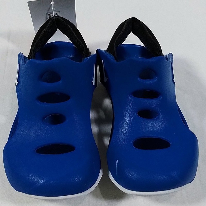 NIKE Sunray Protect 3 Toddler Sandals-9-Blue-Game Royal/White-Black gallery