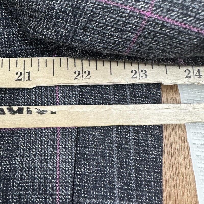 Tiglio Rosso Suit Mens 42R Gray Windowpane 1 Button Wool Super 150 34x28 3 Piece gallery
