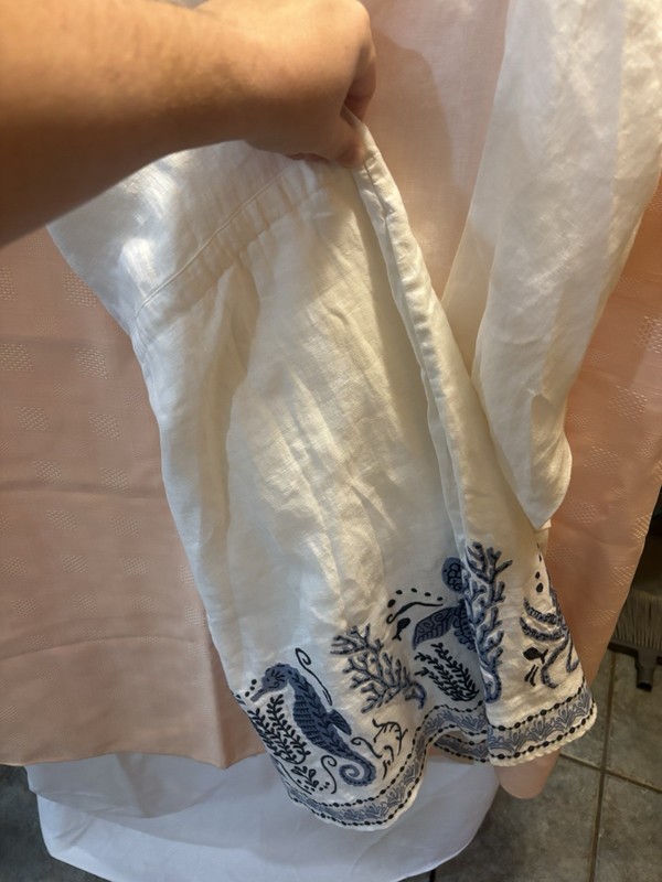 Spartina 449 Hamilton Embroidered Sea Life Wynona Dress NWT Size XL gallery
