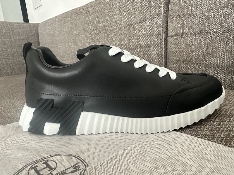Hermès Bouncing Sneakers - Nr 42 - Black - New - US 8.5 - UK 7.5 gallery