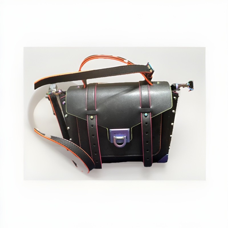 Michael Kors Black Small Satchel Top Handle Crossbody w Detachable Strap
