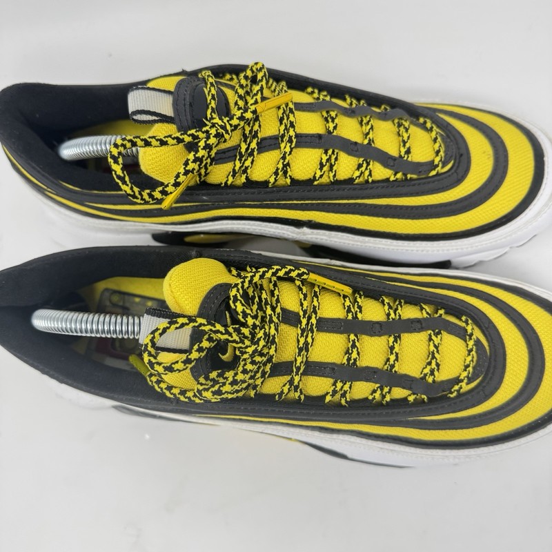 Nike Air Max Plus 97 Frequency Pack Tour Yellow Black Men's 11.5 AV7936-10 RARE gallery