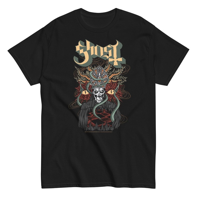 MerchMoment Ghost – Soiled Earth T-Shirt T-Shirt Black New