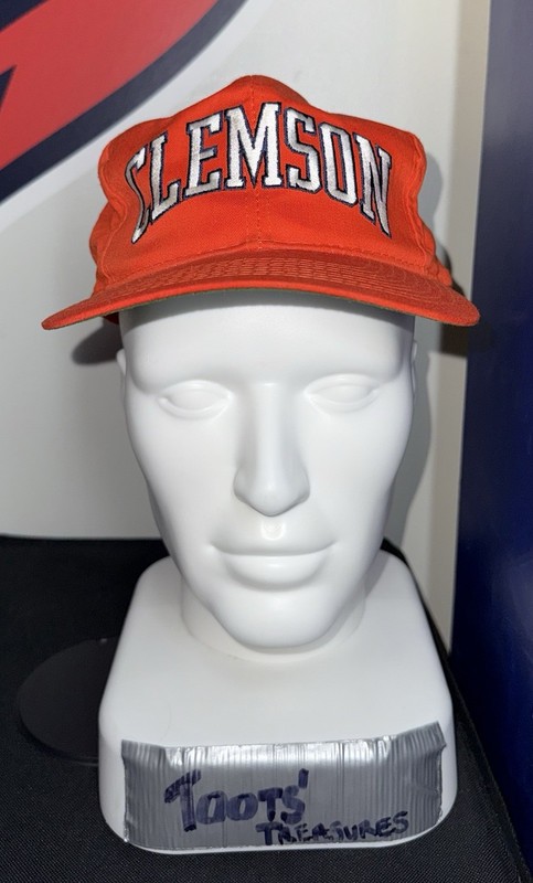 Clemson Tigers College Hat Cap Vintage Starter Snapback OSFA Embroidered Logo gallery