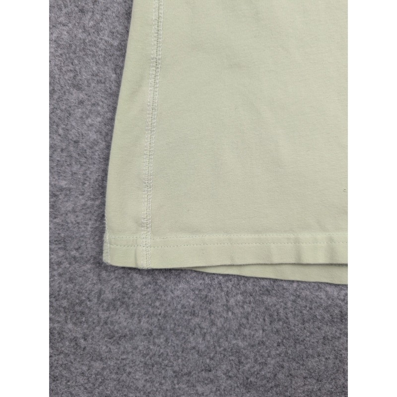 Columbia Womens Sage Green V-Neck Short Sleeve Organic Cotton T-Shirt AL6255 L gallery
