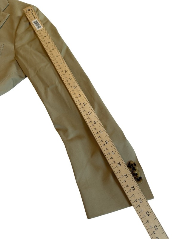 Proper Cloth Mens Duca Visconti Beige Measured The Stretch Cotton Waverly Jacket gallery