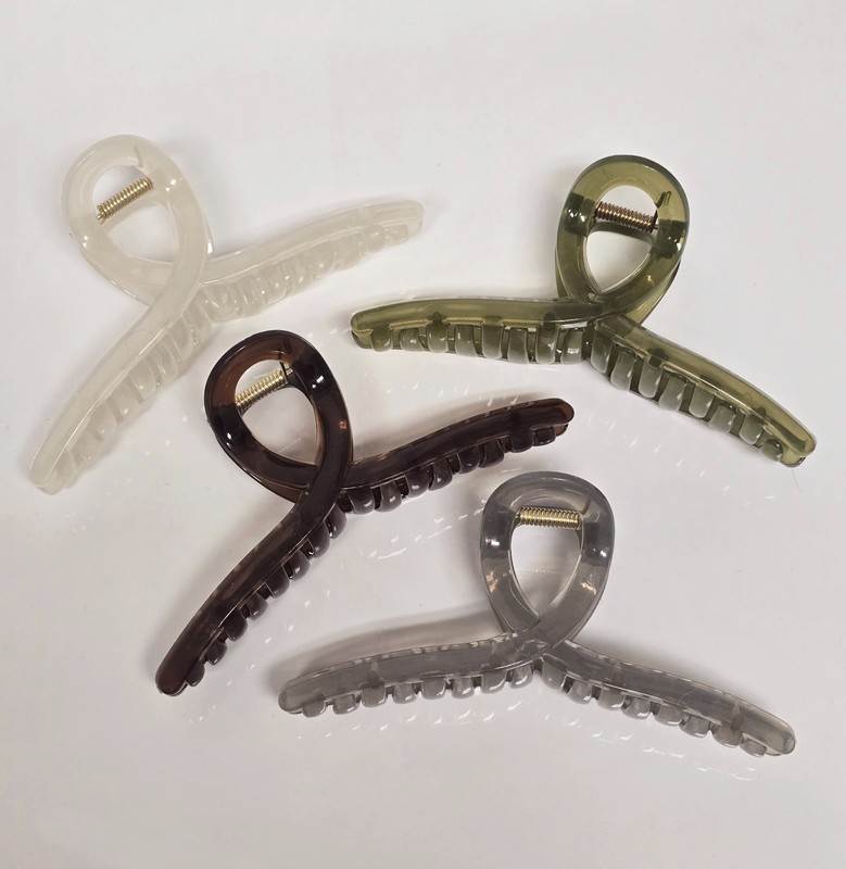 Set of 4 Large Hair Shark Clip Hair Claw Hair Pin
