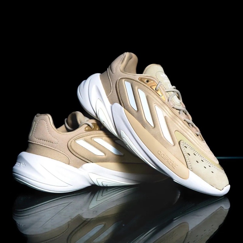 Adidas Originals Ozelia Women’s Sneaker Running Shoe Athletic Beige Trainer #851