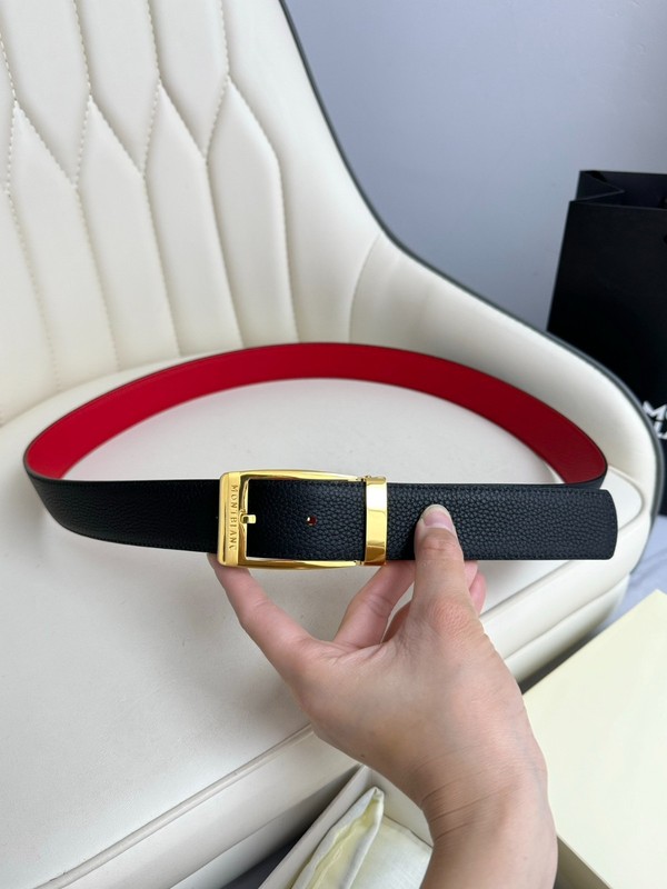 Montblanc Horseshoe Pin Buckle Classic Belt gallery