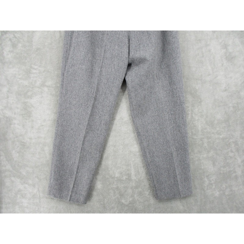 Vintage Laura Scott Pants Womens 12 Wool Pleated Trouser Office Preppy Lined gallery