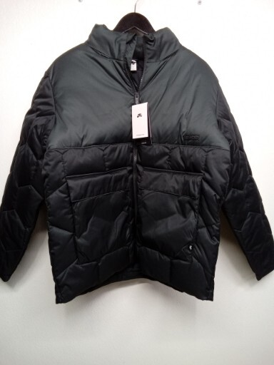 Nike SB Men’s Storm-FIT Ishod Wair Full Zip Quilted Jacket Black Size M NWT #3E1
