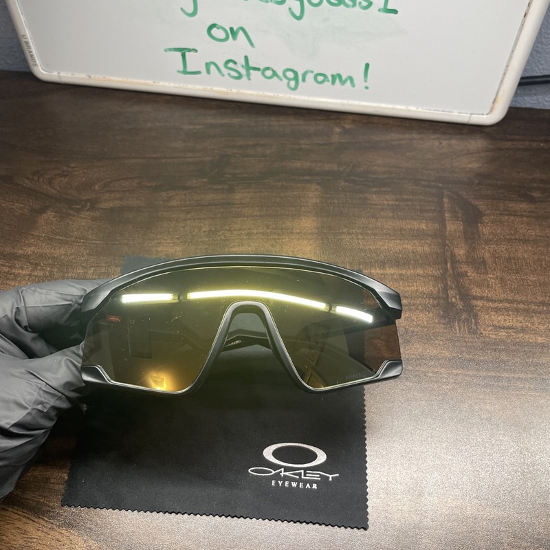 Oakley BXTR OO9280 Matte BLK W/ PRIZM Gold Lens Sunglasses gallery