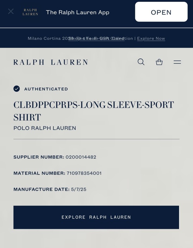 Polo Ralph Lauren Mens Classic Fit Garment Dyed Oxford Sport Shirt Blue (L) $168 gallery