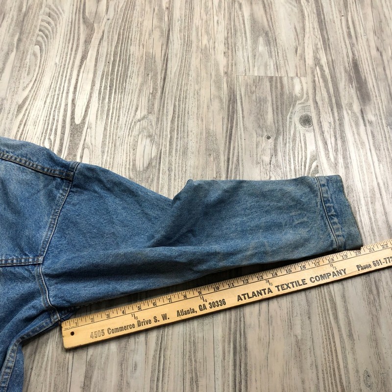 Vintage Official Las Vegas LV Santa Fe Hotel Casino Denim Jacket Men XXL 2XL🔥MF gallery