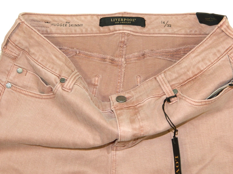 Women’s Liverpool Jeans NEW The Hugger Skinny LOVE Tag 14/34 measured size 31×27
