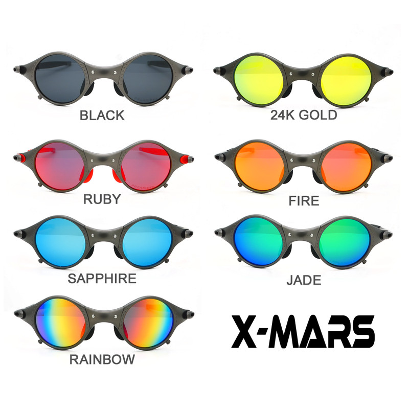 Metal X Polarized UV400 Sunglasses w/ Choice of Iridium Lenses Cyclops⭐️⭐️⭐️⭐️⭐️