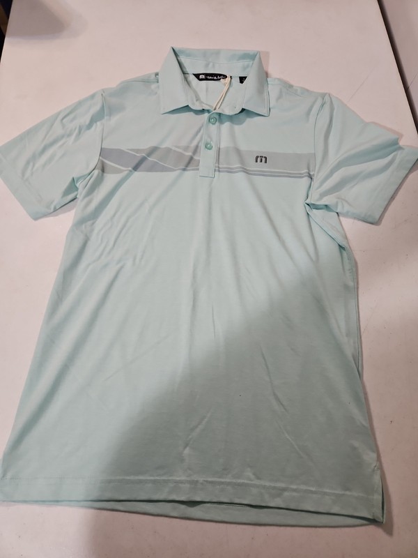 Travis Mathew Polo The Heater Series Polo Shirt Men’s Size Small Green NWT (1694